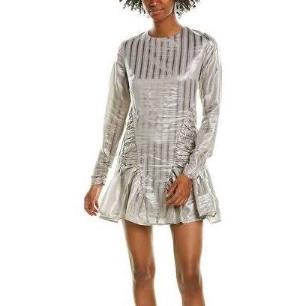 Atoir Walk Me Home Dress Chateau Grey Silver US Size 2 / XS NWT Cocktail Party